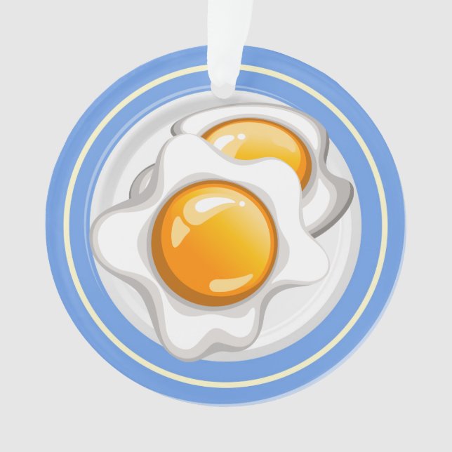 Egg - Mom / Restaurant Ornament - SRF (Front)