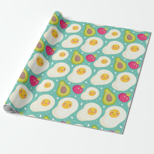 Egg Pattern Wrapping Paper