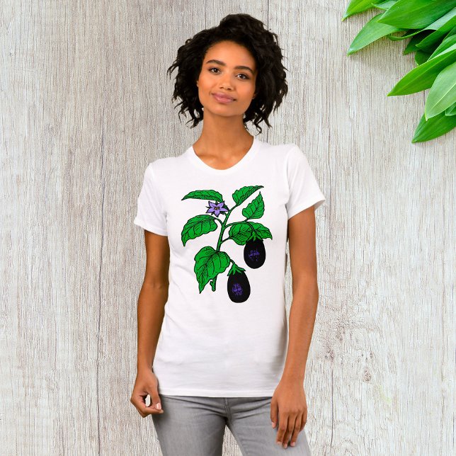 Egg Plant Womens T-Shirt (Creator Uploaded)