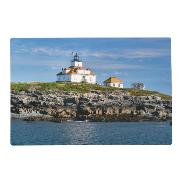 Egg Rock Lighthouse, Bar Harbor Maine Placemat (Front)