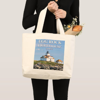 Egg Rock Lighthouse, Bar Harbor Maine Tote Bag