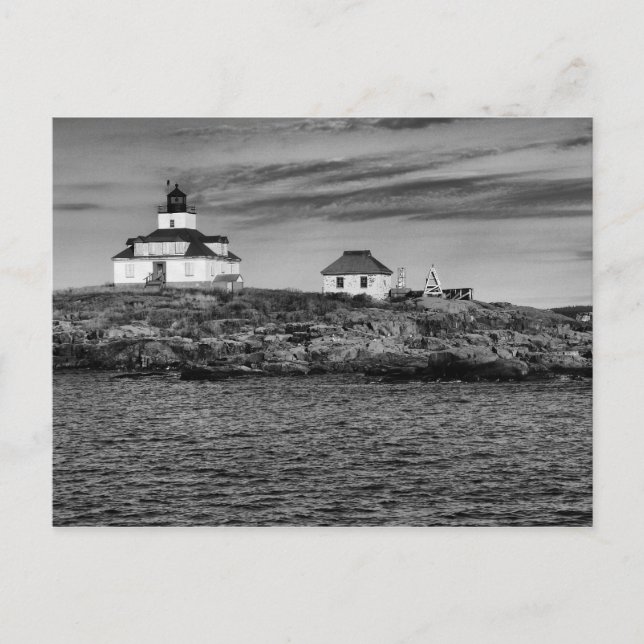 Egg Rock Lighthouse Maine-Postcard Postcard (Front)
