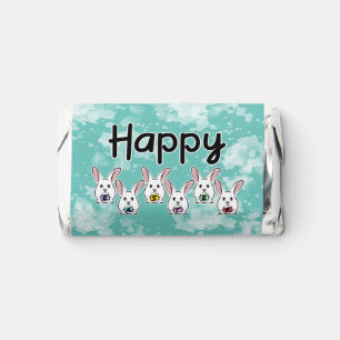 Egg Shaped Easter Rabbits Hershey's Miniatures