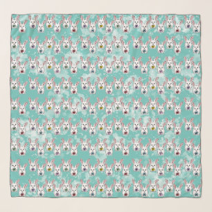 Egg Shaped Easter Rabbits Scarf