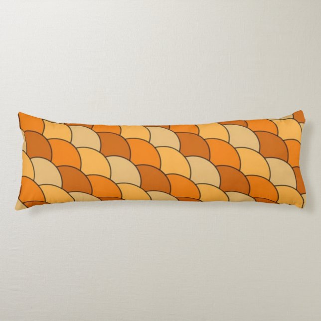 EGG SHAPED PATTERN BODY PILLOW (Front)