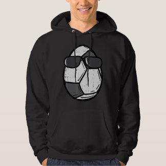 Egg Soccer Sunglasses Easter Football Sports Men W Hoodie