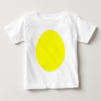 Egg Solid Yellow jGibney The MUSEUM Zazzle Gifts Baby T-Shirt