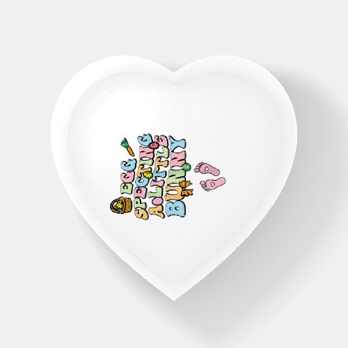 Egg Specting A Little Bunny Easter Pregnancy Annou Paperweight