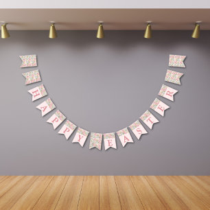 Egg-stra Sweet Happy Easter  Bunting Flags