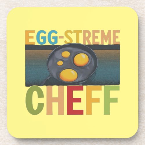 Egg_streme Chef Beverage Coaster