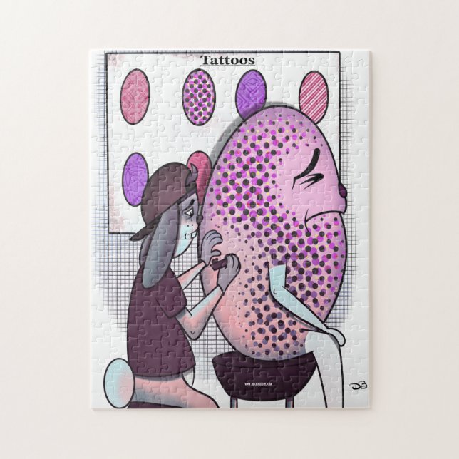 Egg tattoos Jigsaw Puzzle (Vertical)