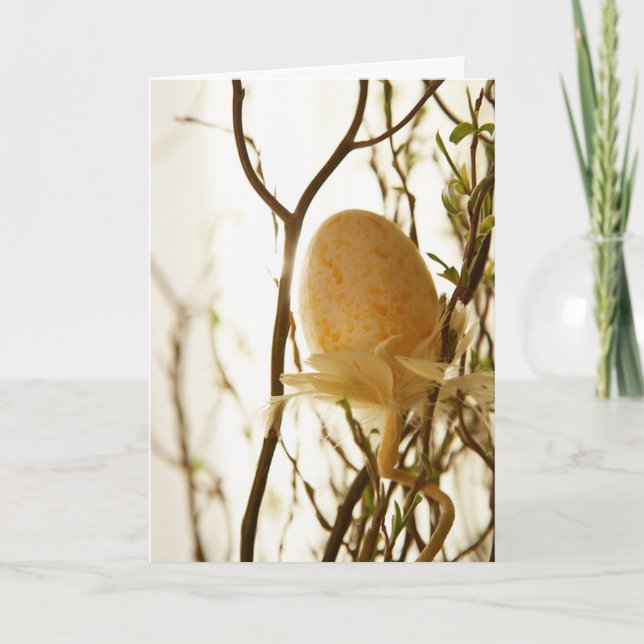 Egg Tree Easter Card (Front)