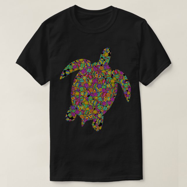 Egg Turtle for Women Men Kids  Easter Day  T-Shirt (Design Front)
