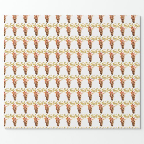 Egg Waffle Love Eat Me Wrapping Paper