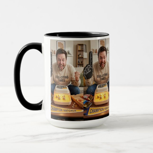 Egg Watch Champion Mug (Left)