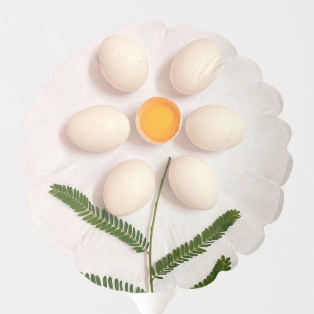 Egg Yolk Flower Balloon (Back)