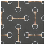 Eggbutt Snaffle Bit Equestrian (small scale) Fabric