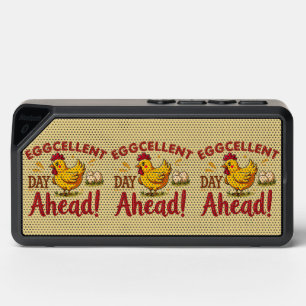 Eggcellent Day Ahead Funny Chicken Farm Bluetooth Speaker