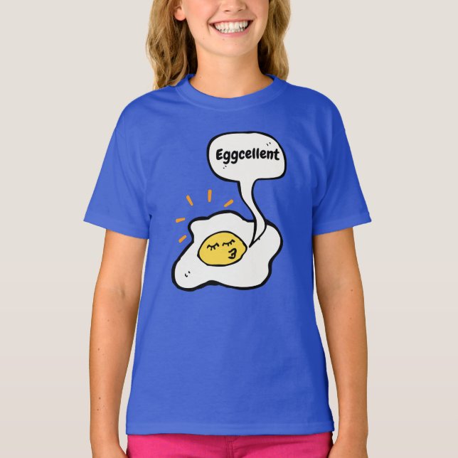 Eggcellent Sunny Side Up T-Shirt (Front)