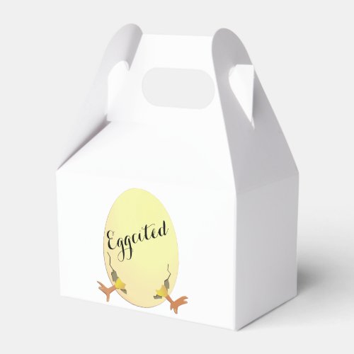 Eggcitement Add Baby Name Favor Boxes