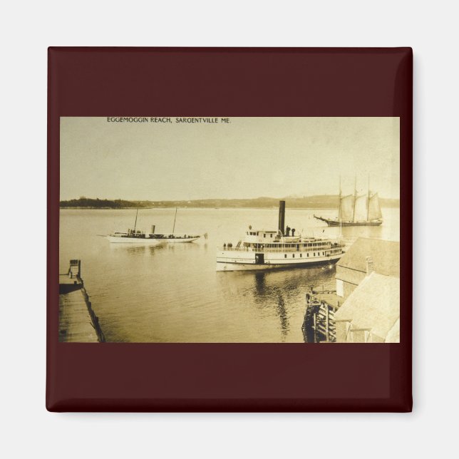 Eggemoggin Reach, Sargentville, Maine Magnet (Front)