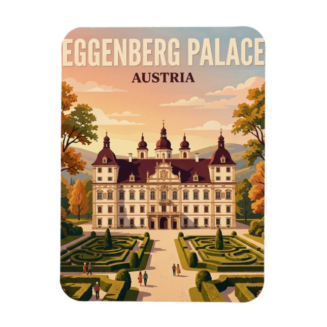 Eggenberg Palace Austria Magnet (Vertical)