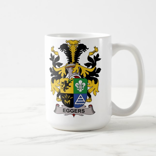 Eggers Family Crest Coffee Mug (Right)