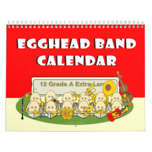 Egghead Band Calendar
