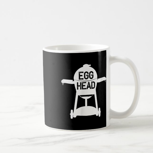 Egghead Bbq Smoker Grill Funny Gift  Coffee Mug (Right)