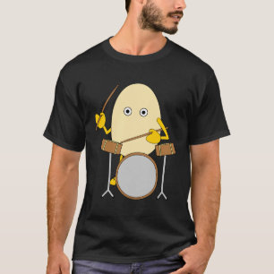 Egghead Drummer T-Shirt