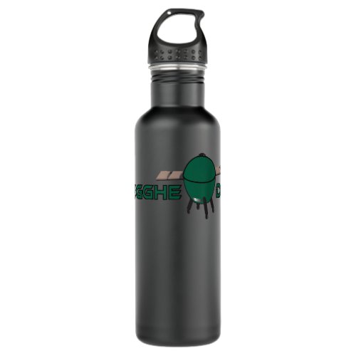 Egghead Green Egg BBQ Barbeque Stainless Steel Water Bottle