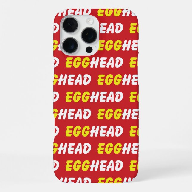 EGGHEAD IPHONE CASE (Back)