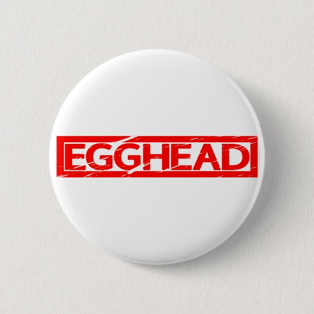 Egghead Stamp Button (Front)