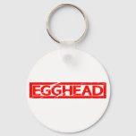 Egghead Stamp Keychain