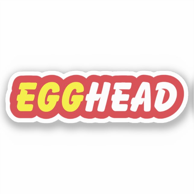 EGGHEAD STICKER (Front)