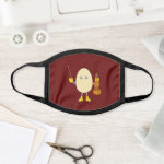 Egghead Violinist Face Mask