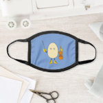 Egghead Violinist Face Mask