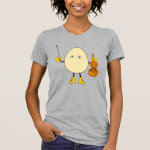 Egghead Violinist T-Shirt