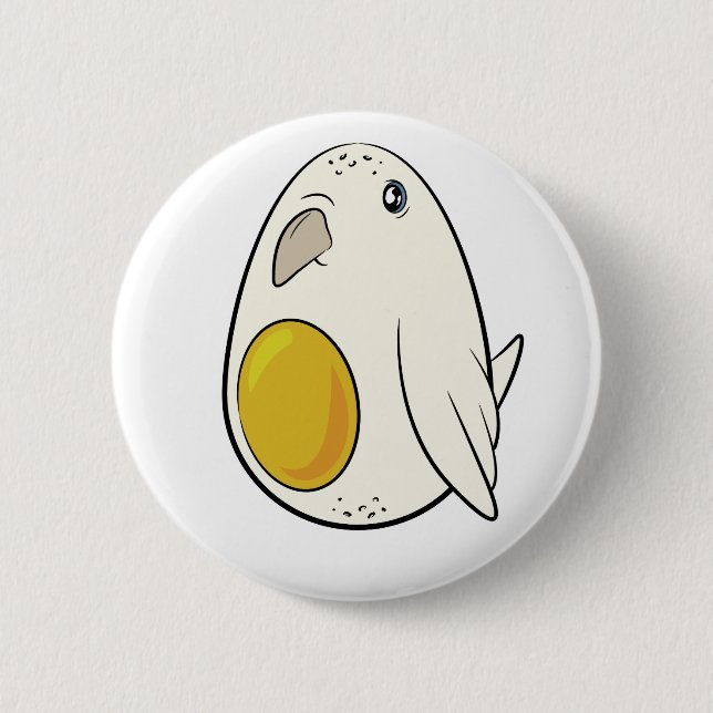Eggie Birble Button (Front)