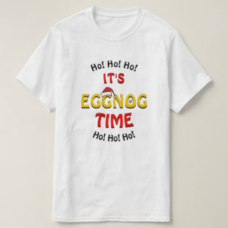 Eggnog Holidays – Christmas Wordplay Joke T-Shirt
