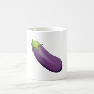 Eggplant - Emoji Coffee Mug