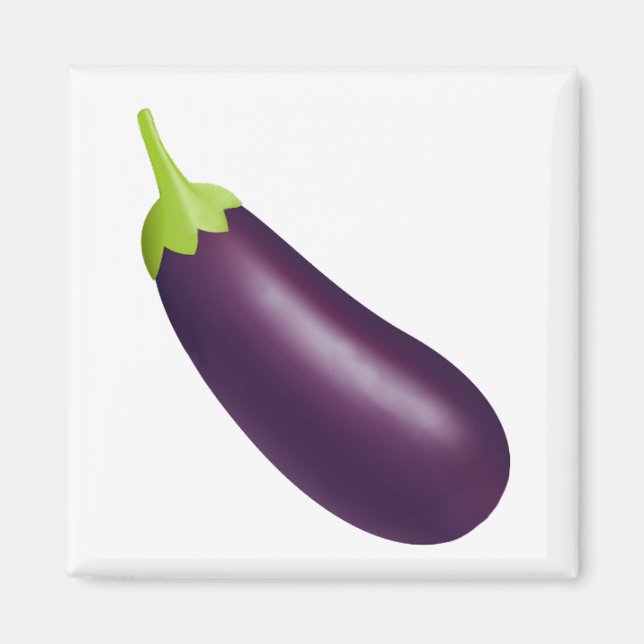 Eggplant Emoji Magnet (Front)