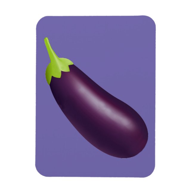 Eggplant Emoji Magnet (Vertical)
