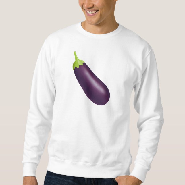 Eggplant Emoji Sweatshirt (Front)
