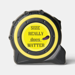 EGGPLANT JOKE SIZE REALLY DOES MATTER TAPE MEASURE