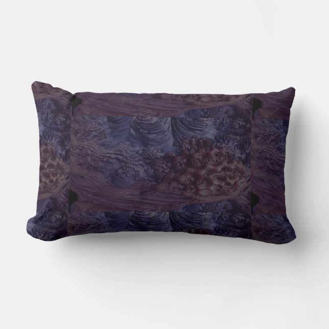 Eggplant Lumbar Pillow (Front)