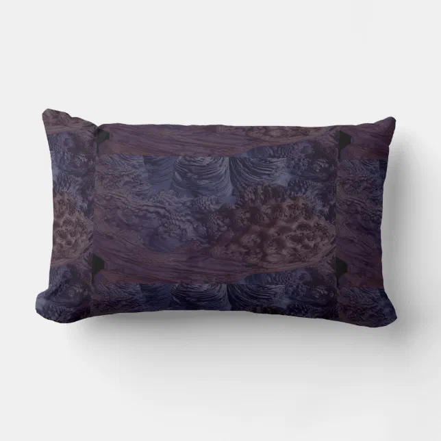 Eggplant Lumbar Pillow Zazzle