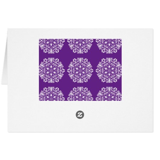 Eggplant Mandala (Back Horizontal)