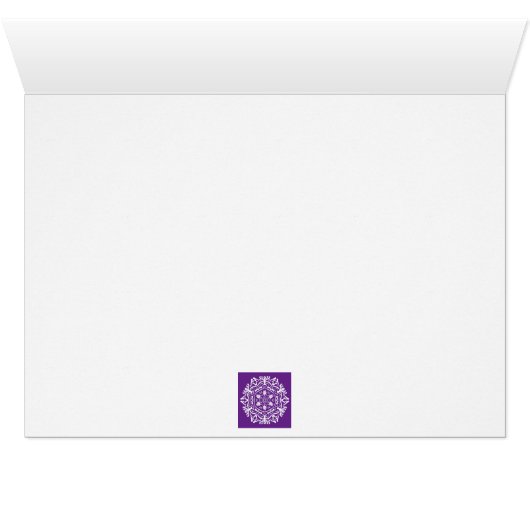 Eggplant Mandala (Inside Horizontal (Bottom))