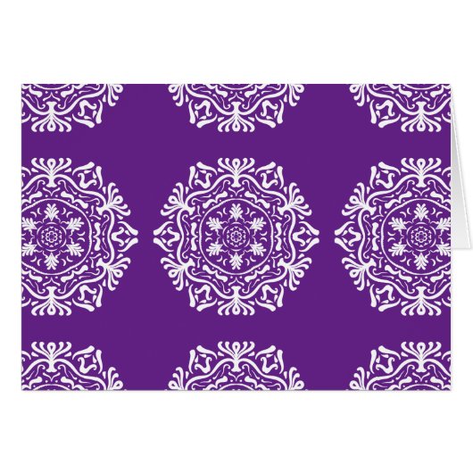 Eggplant Mandala (Front Horizontal)